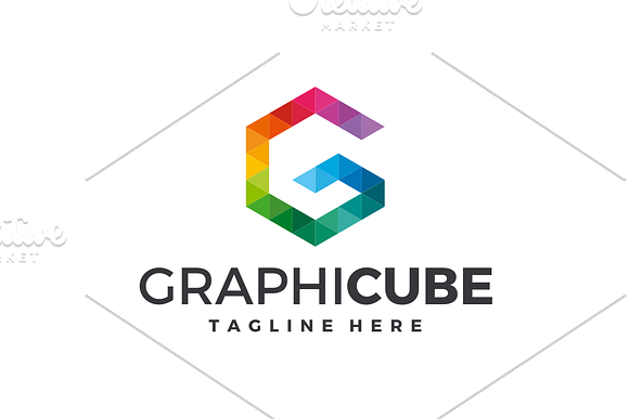 GraphiCube - Letter G Logo in Logo Templates - product preview 1