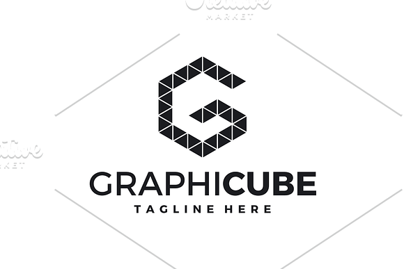 GraphiCube - Letter G Logo in Logo Templates - product preview 3