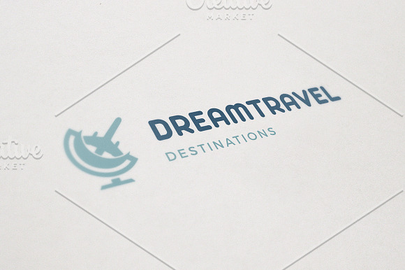 Dreamtravel Logo ( Travel Logo ) in Logo Templates - product preview 2