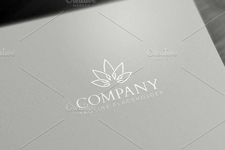 Flower Logo in Logo Templates - product preview 8