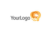 Travel company vector logo