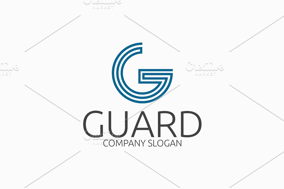 Guard Letter G Logo in Logo Templates - product preview 8