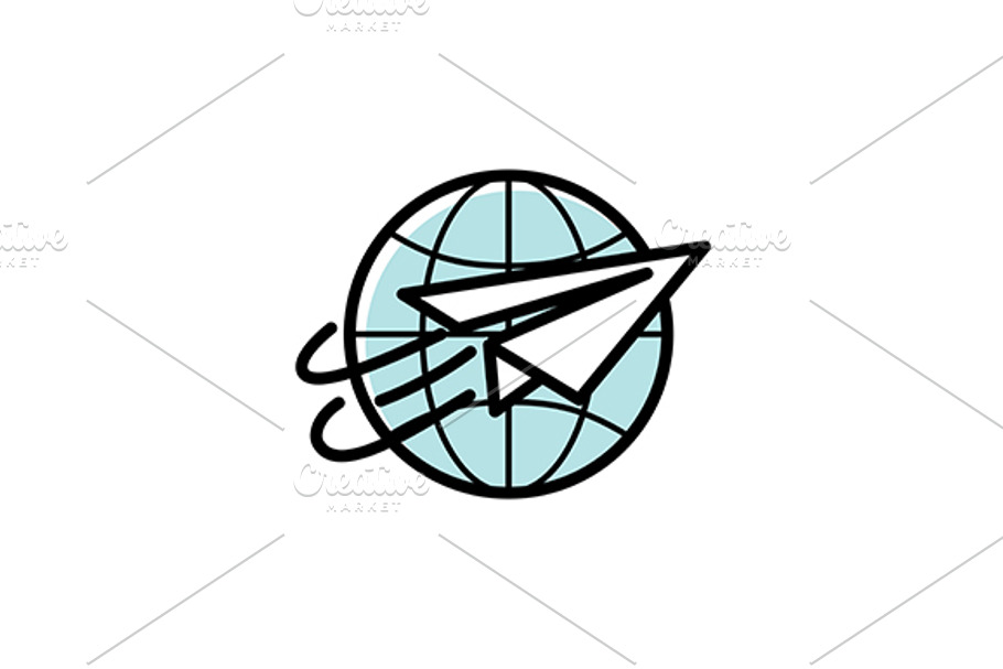 Travel vector logo in Logo Templates - product preview 8