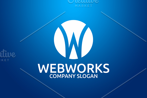 Webworks Letter W Logo in Logo Templates - product preview 1