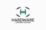 Hardware Letter H Logo