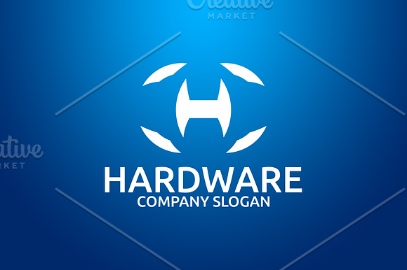 Hardware Letter H Logo in Logo Templates - product preview 1