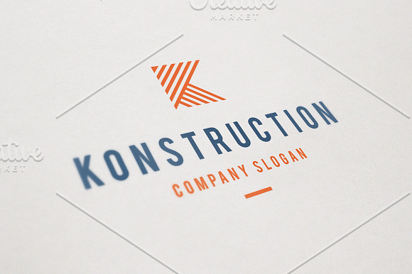 Konstruction Logo - Letter K Logo in Logo Templates - product preview 2