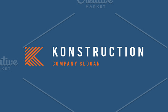 Konstruction Logo - Letter K Logo in Logo Templates - product preview 3