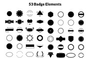Vintage Logos, Badges Kit-Value Pack