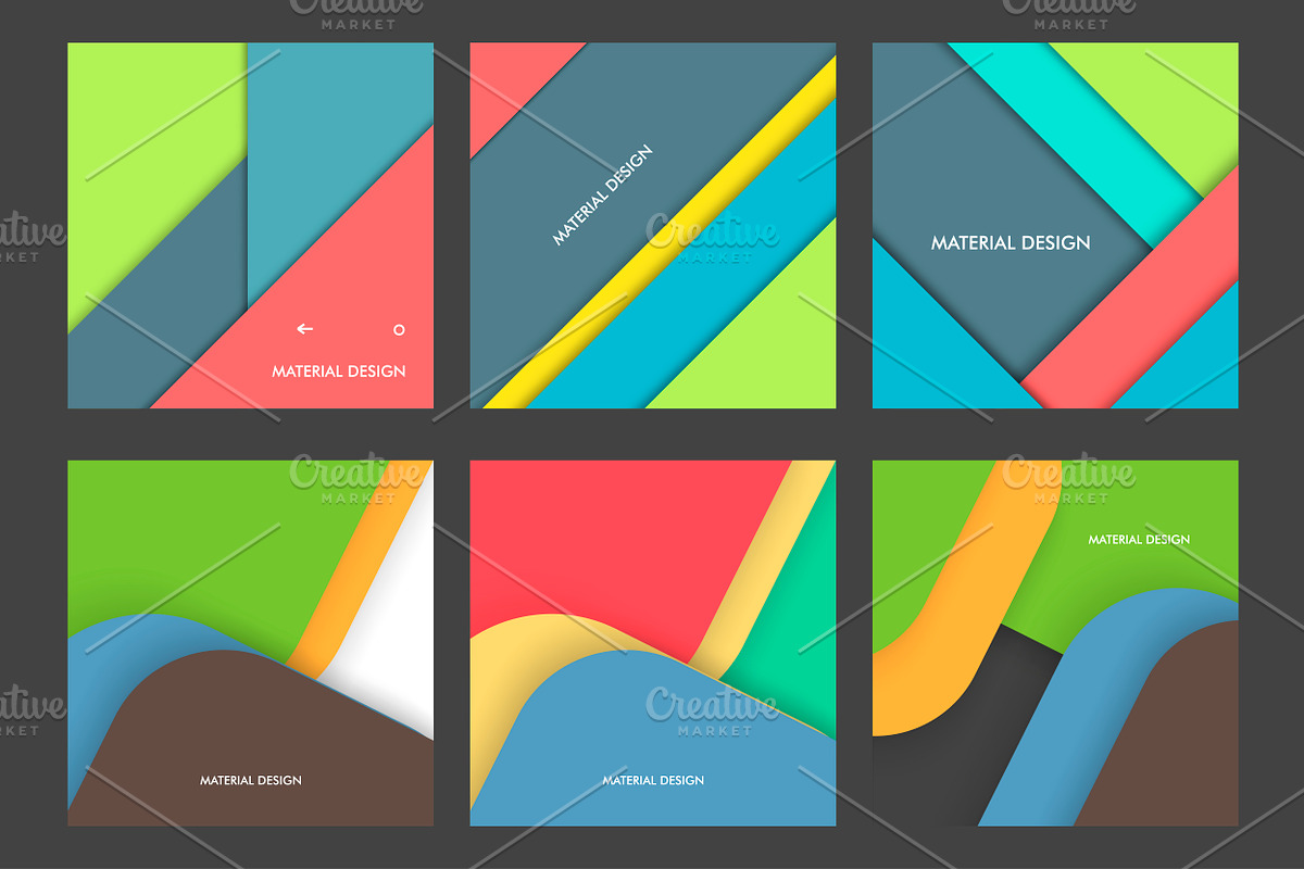 Modern material design set Vol.3 in Textures - product preview 8