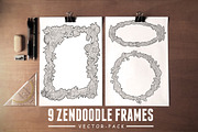 9 Zendoodle Frames