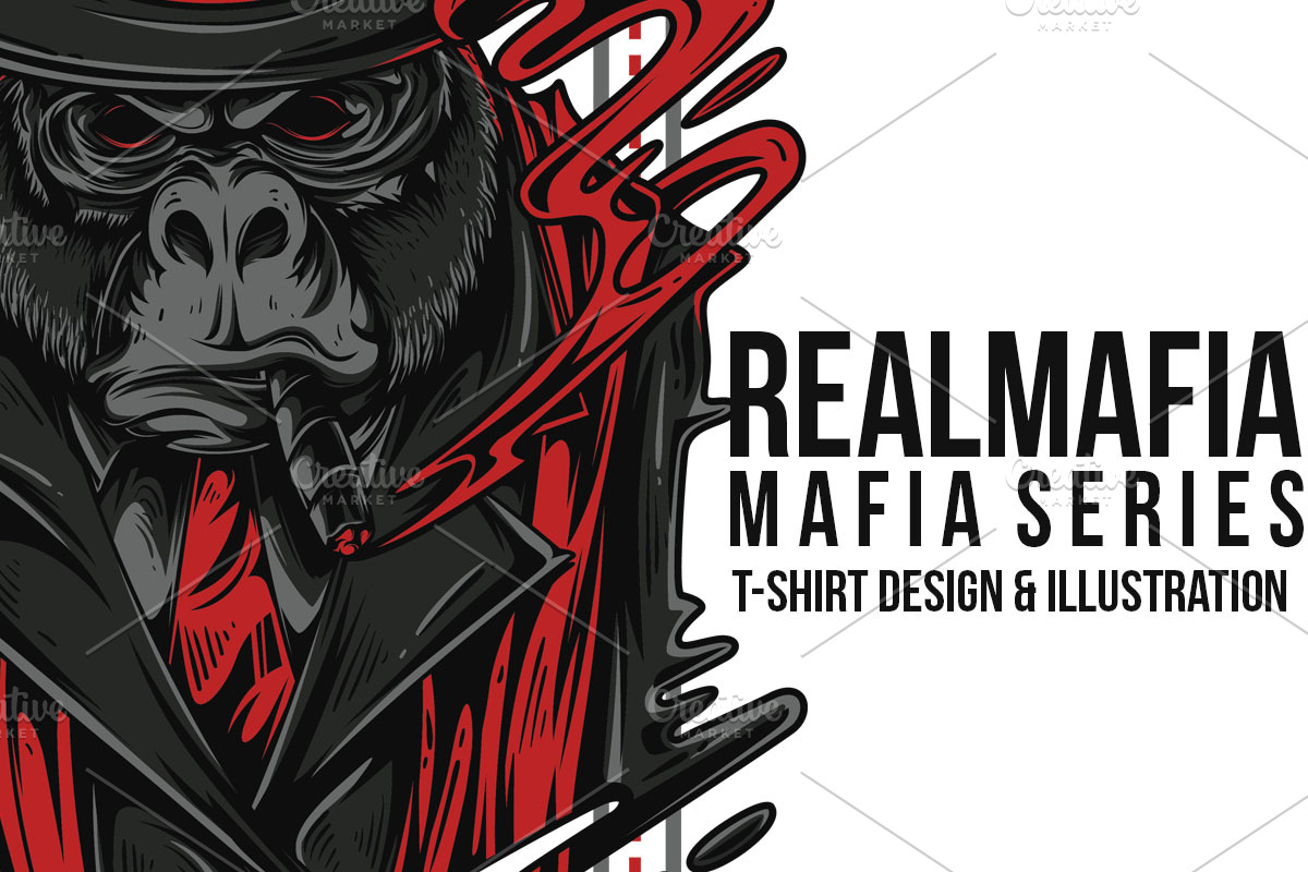 Real Mafia Illustration in Illustrations - product preview 8