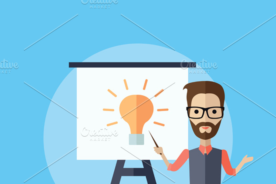Presentation Business Idea in Illustrations - product preview 8