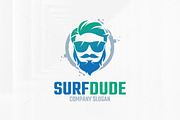 Surf Dude Logo Template