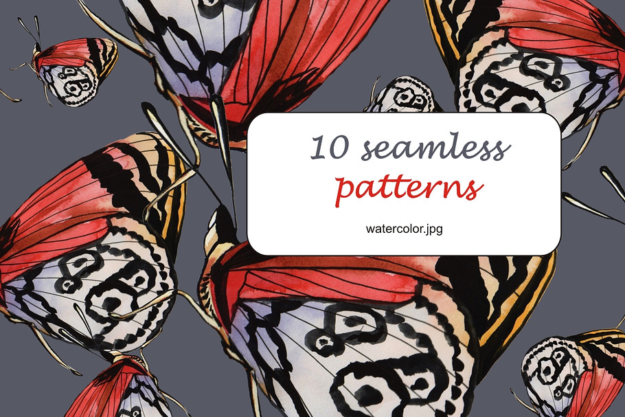 10 seamless patterns