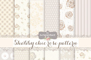 Shabby Chic Rose, Beige, Champagne