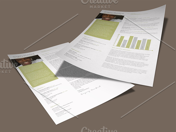 The Executive CV + Cover Letter in Letter Templates - product preview 4