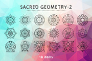 Vector Sacred Geometry Set 2