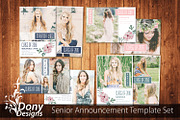 4 Senior Graduation Card Set -SE005