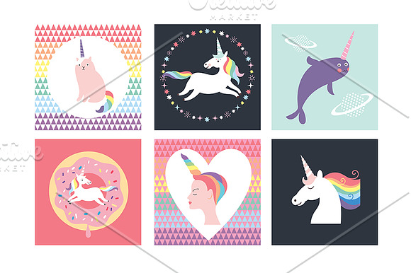 Unicorns are real in Illustrations - product preview 2