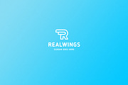 Realwings • Letter R Logo Template