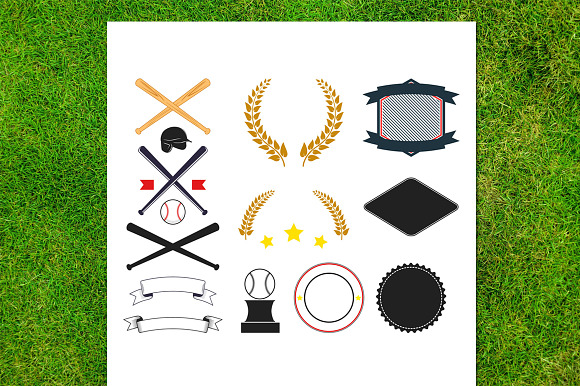 Baseball Badge Collection in Logo Templates - product preview 3