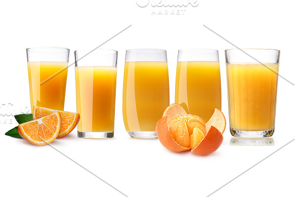 Orange Juice Highballs in Product Mockups - product preview 1