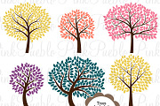 Tree Silhouettes Photoshop Brushes 2