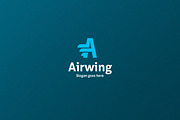 Airwing • Letter A Logo Template
