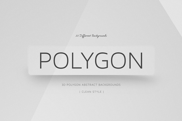 Polygon Clean Backgrounds |  v2