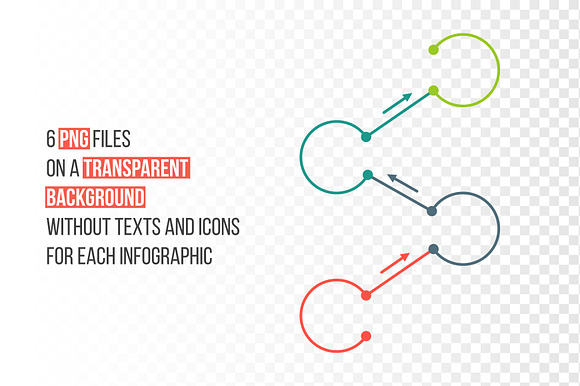 Line flat elements for infographic_5 in PowerPoint Templates - product preview 1