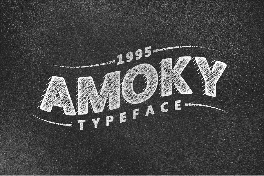 Amoky Typeface in Display Fonts - product preview 8