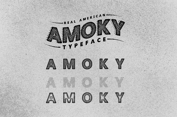 Amoky Typeface in Display Fonts - product preview 1
