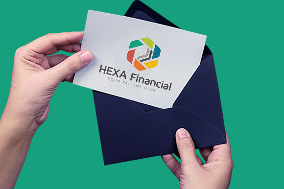 HEXA Financial in Logo Templates - product preview 2