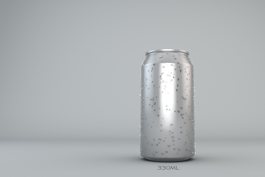 Beverage Cans in 3 Sizes in Food - product preview 8