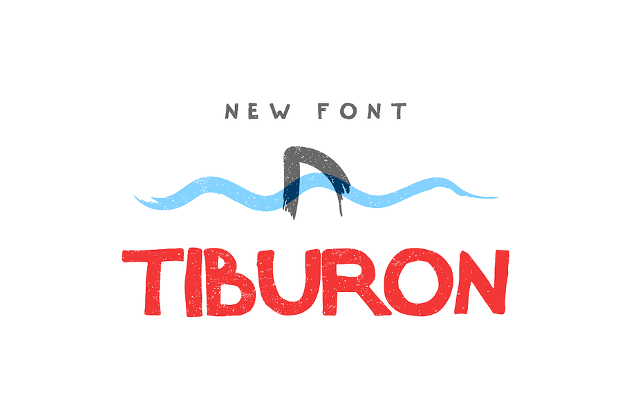 Tiburon — Font