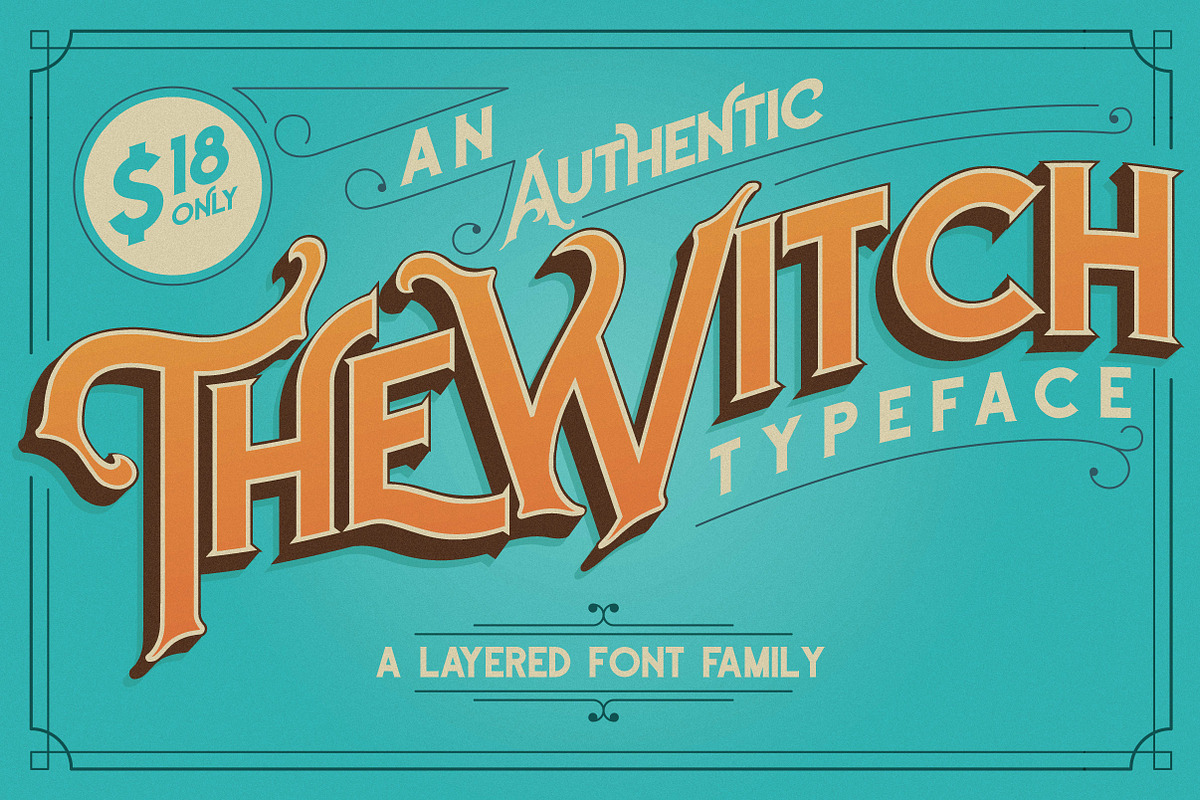 The Witch Typeface in Circus Fonts - product preview 8