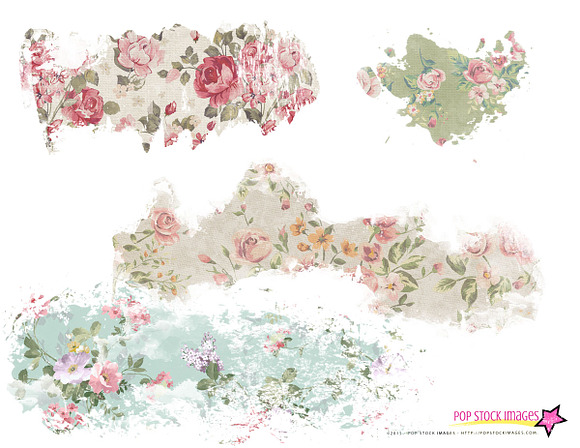 Shabby Chic Blendable Overlays in Textures - product preview 1