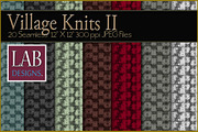 20 Seamless Knit Fabric Textures