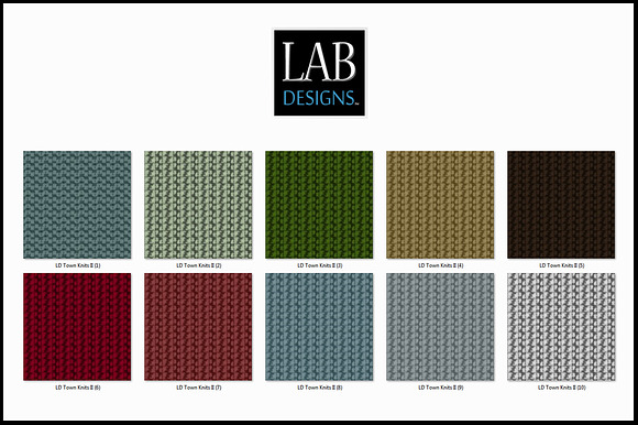 20 Seamless Knit Fabric Textures in Textures - product preview 1