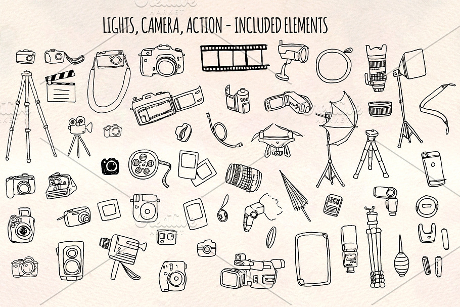 50+ Camera and Film Vector Graphics