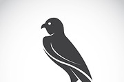 Vector image of an bird design