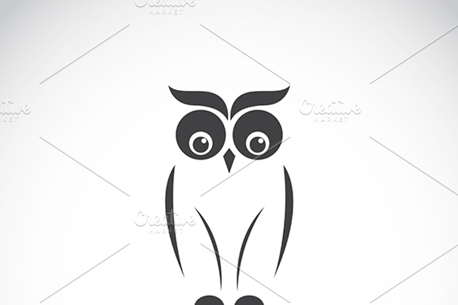 Vector images of owl design  in Graphics - product preview 8