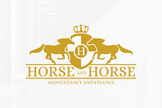 Royal Horse Logo Template