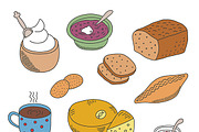 Doodle food images