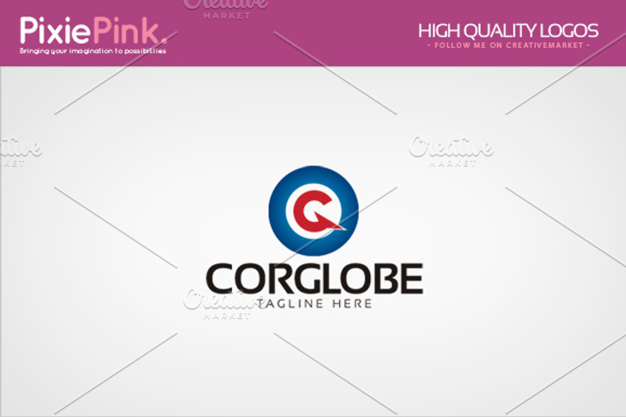 Core Globe Logo Template in Logo Templates - product preview 8