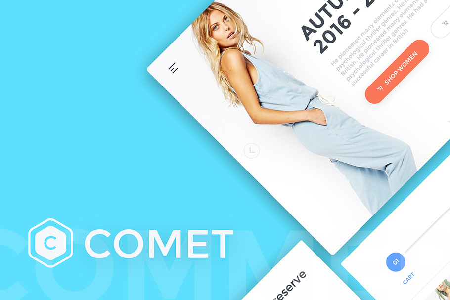 Comet Ecommerce UI Kit