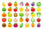 Fruits and Vegetables Big Collection