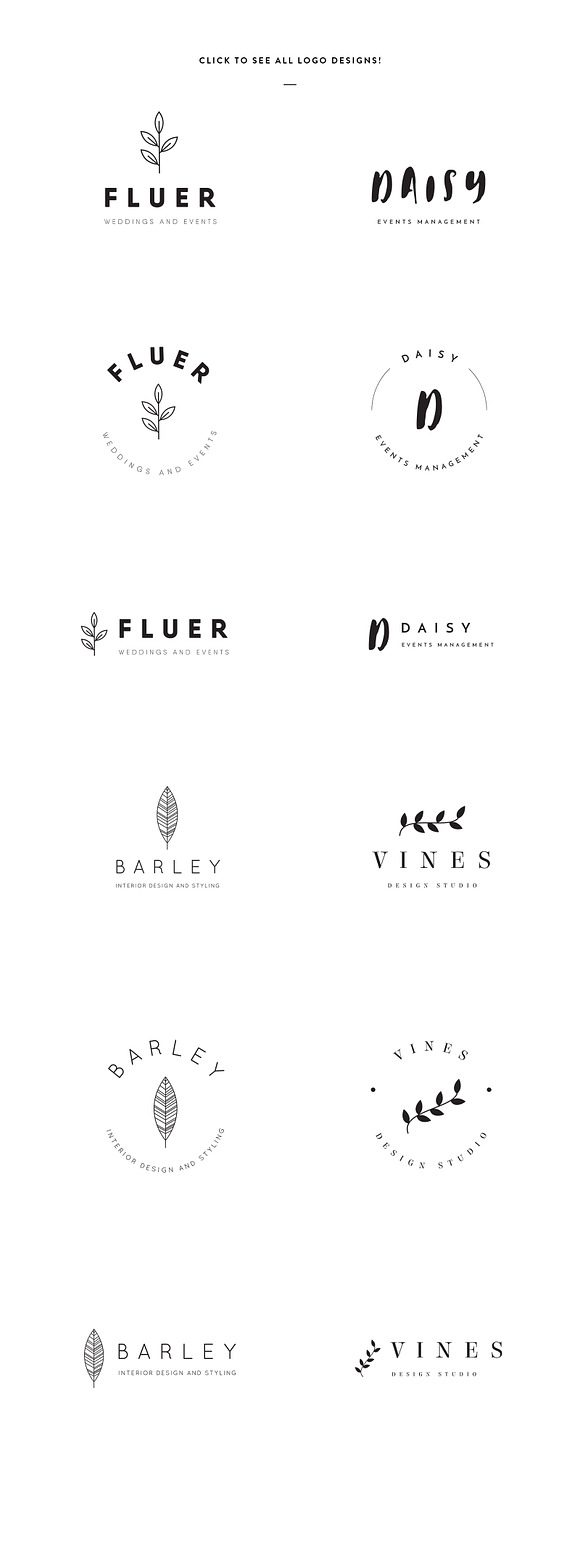 Elegant Logo Templates in Logo Templates - product preview 2