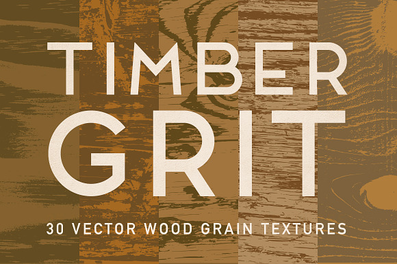 TimberGrit — 30 Vector Wood Textures in Textures - product preview 3